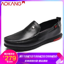 奧康（Aokang）男士黑色二  41