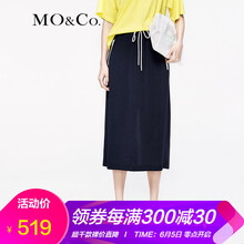歐美撞色長裙