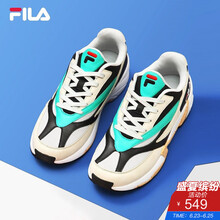 斐樂(lè)（FILA）跑步鞋燕麥色/黑色-OM 