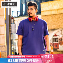 Jsmix 短袖 男士T恤 紫色 