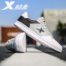 特步（XTEP）板鞋9869白蘭 39
