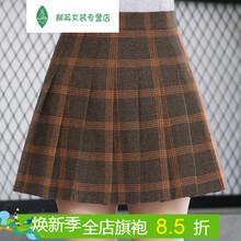元素,新款,半身裙,樣式,流行,趨勢(shì),格子,棉麻