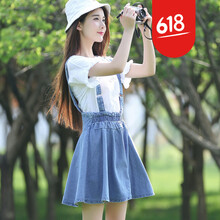 修身條紋裙，打造甜美小仙女