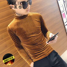 古萊登（GODLIKE） 長(zhǎng)袖 男士T恤 金色 XL，L，M，XXL，XXXL