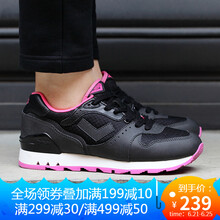 普尼（PONY）跑步鞋黑/桃紅（女） 35，37.5，36，37，38，39，40，35.5