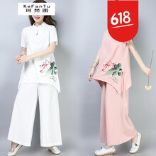 元素,棉麻,居士服,流行,趨勢,新款,樣式