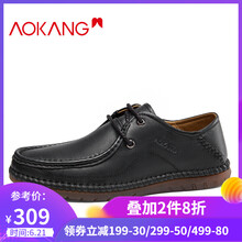 奧康（Aokang）男士黑色193130112 43