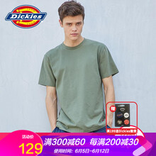 Dickies 短袖 男士T恤 OL橄欖綠 