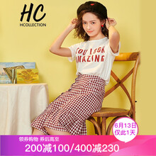 Hcollection 格子 格子 連衣裙
