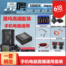 晟鳴  手持 麥克風(fēng) 聲卡（帶線）+萊維特249Pro+48V電源