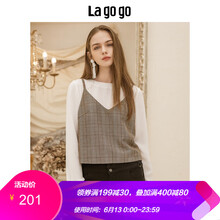 lagogo 紐扣，鏤空 短袖 T恤 女 圓領(lǐng)