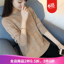 女士長袖針織衫，讓你告別微胖界