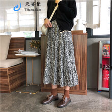 豹紋韓版半身裙