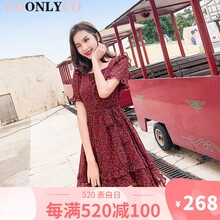 印花長裙，打造浪漫女神