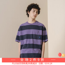 NOTHOMME 短袖 男士T恤 紫色 