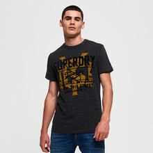 Superdry 短袖 男士T恤 黑灰色 
