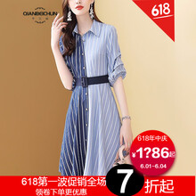 時(shí)尚收腰連衣裙，打造優(yōu)雅女神