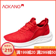 奧康（Aokang）男士紅色193130069 38
