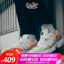 adidas女跑鞋橙
