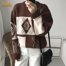 元素,流行,新款,菱形,趨勢,毛衣,樣式