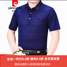 皮爾卡丹（pierrecardin） 短袖 男士T恤 081951036上青色 