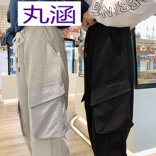 女高彈力加厚加絨靴褲