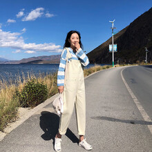 森馬背帶褲女款