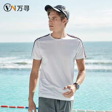 VONSURKI 萬(wàn)尋 短袖 男士T恤 白色 