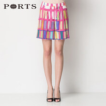 PORTS  直筒褲 女 短褲 休閑褲