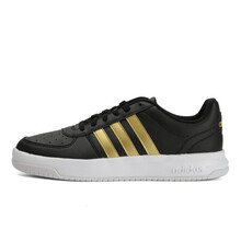 阿迪達(dá)斯（Adidas）籃球鞋黑黃 39