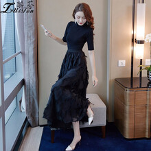 時(shí)尚長(zhǎng)袖裙，打造優(yōu)雅小仙女