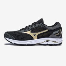 美津濃（MIZUNO）跑步鞋黑/金/白 42