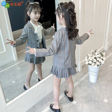 女童西服套裝