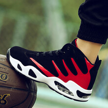 鬼八哥籃球鞋YJ-5004黑紅色 41