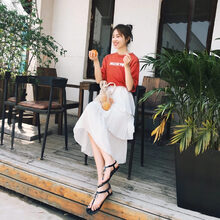 高腰短裙，打造元?dú)馍倥? title=