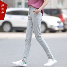 簡約風的條紋闊腿褲，告別微胖界
