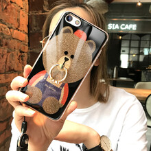 時(shí)尚防摔蘋(píng)果，硅膠保護手機殼