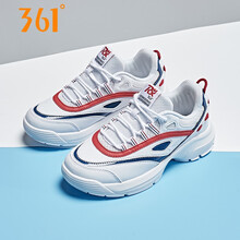 361度跑步鞋361度白/F1紅 35，36，37，38，40