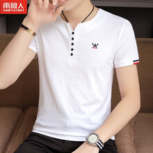 南極人（Nanjiren） 短袖 男士T恤 N78019白色 XL，L，XXXL，XXL，M