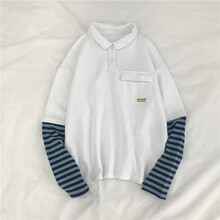 胤笙記 長袖 男士T恤 白色 XL，L，M