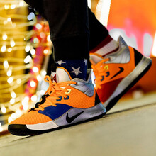 耐克（NIKE）籃球鞋CI2667-800 藍(lán)橙 