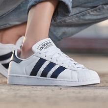 阿迪達(dá)斯（Adidas）板鞋BD8069白藍(lán)/男款 