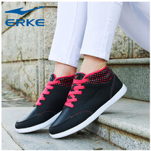 鴻星爾克（ERKE）跑步鞋正黑/三角玫紅1363 35，36，37，38，39，40