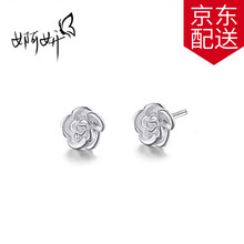 婀妍耳釘，耳飾925銀