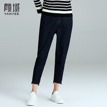 顏域（YANYEE）  直筒褲 女 長褲 牛仔褲