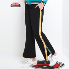 木果果木 高腰  女 長(cháng)褲 休閑褲