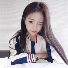 洛錦  長(zhǎng)袖 女 短外套 拼接