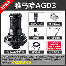 得勝（TAKSTAR）  懸掛式 麥克風(fēng) K220+雅馬哈AG03套裝