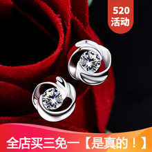 韓國版花朵耳環(huán)