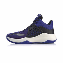 李寧（LI-NING）籃球鞋自由紫/標準黑/標準白-1 